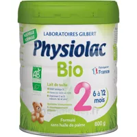 Physiolac Bio 2 Lait Pdre B/800g à Bassens