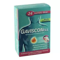 Gavisconell Menthe Sans Sucre, Suspension Buvable 24 Sachets à Bassens
