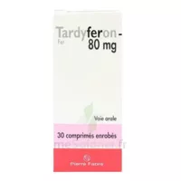 Tardyferon 80 Mg, Comprimé Pelliculé Plq/30 à Bassens