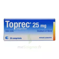 Toprec 25 Mg Comprimés Plq/20 à Bassens
