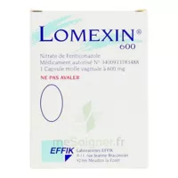 Lomexin 600 Mg Caps Molle Vaginale Plq/1 à Bassens